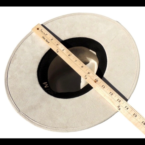 Handmade wide brim hat made in Mexico hand painted - Picture 12 of 15